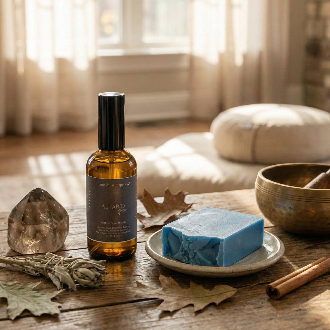 A Smoke-Free Prosperity Ritual for Your Meditation Practice - Luna & Co. Soapery