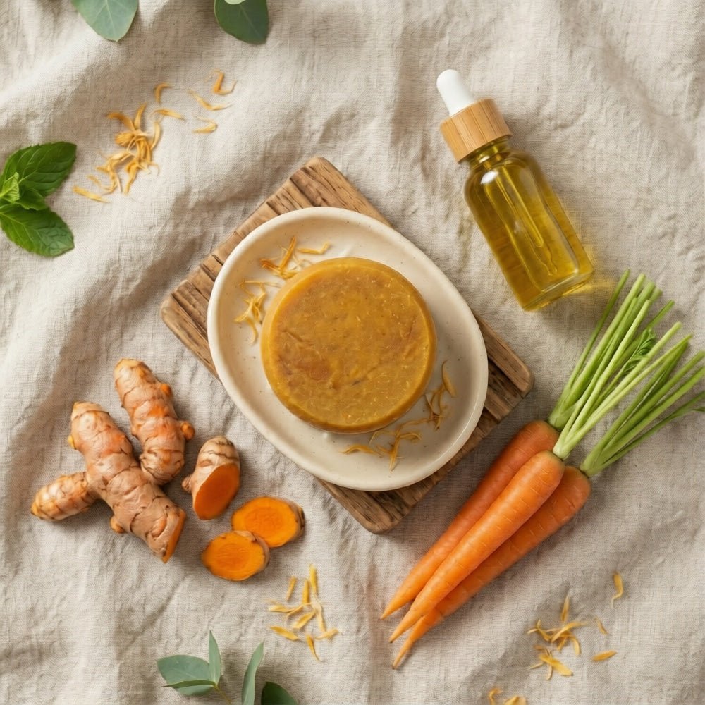 Curcumin in Cold Process Soap: What It Does for Uneven Skin Tone - Luna & Co. Soapery