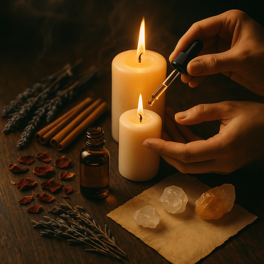 How to Use Manifestation Oil: A Beginner's Guide to Oil Magick - Luna & Co. Soapery