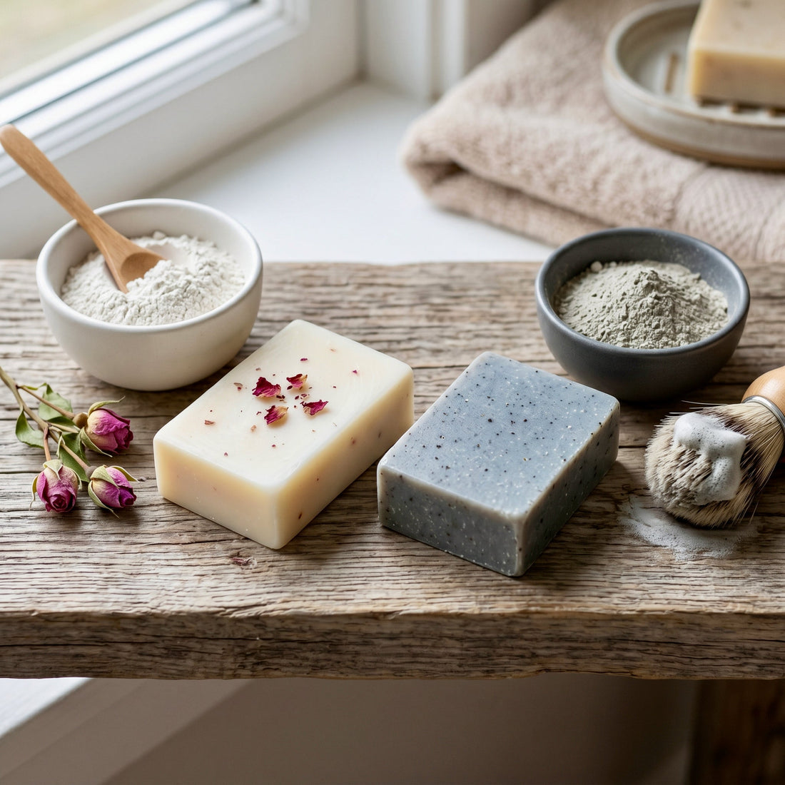 Kaolin and Bentonite in Soap: How These Two Clays Actually Differ - Luna & Co. Soapery
