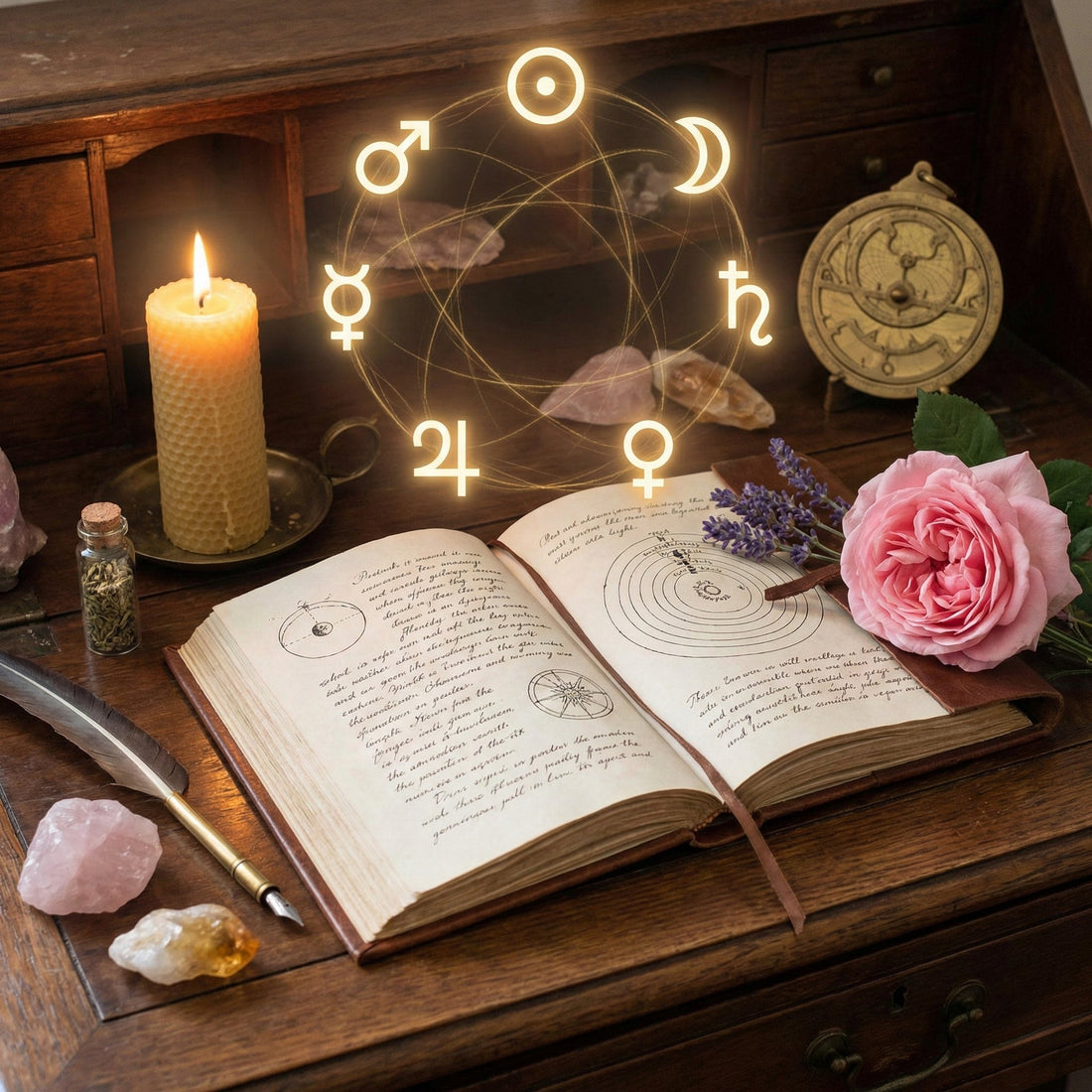 Planetary Timing for Your Manifestation Journal Practice - Luna & Co. Soapery