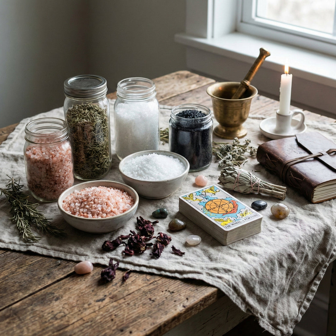 Protective Salt for Rituals: A Complete Guide to Sacred Salt Varieties - Luna & Co. Soapery