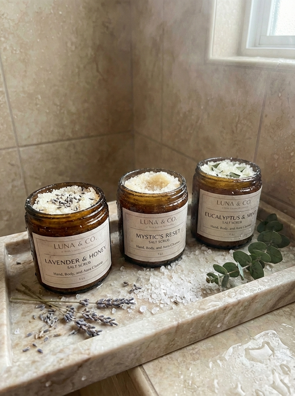 Herbal Salts - Luna & Co. Soapery