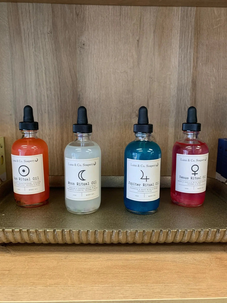 Planetary Ritual Oils - Luna & Co. Soapery