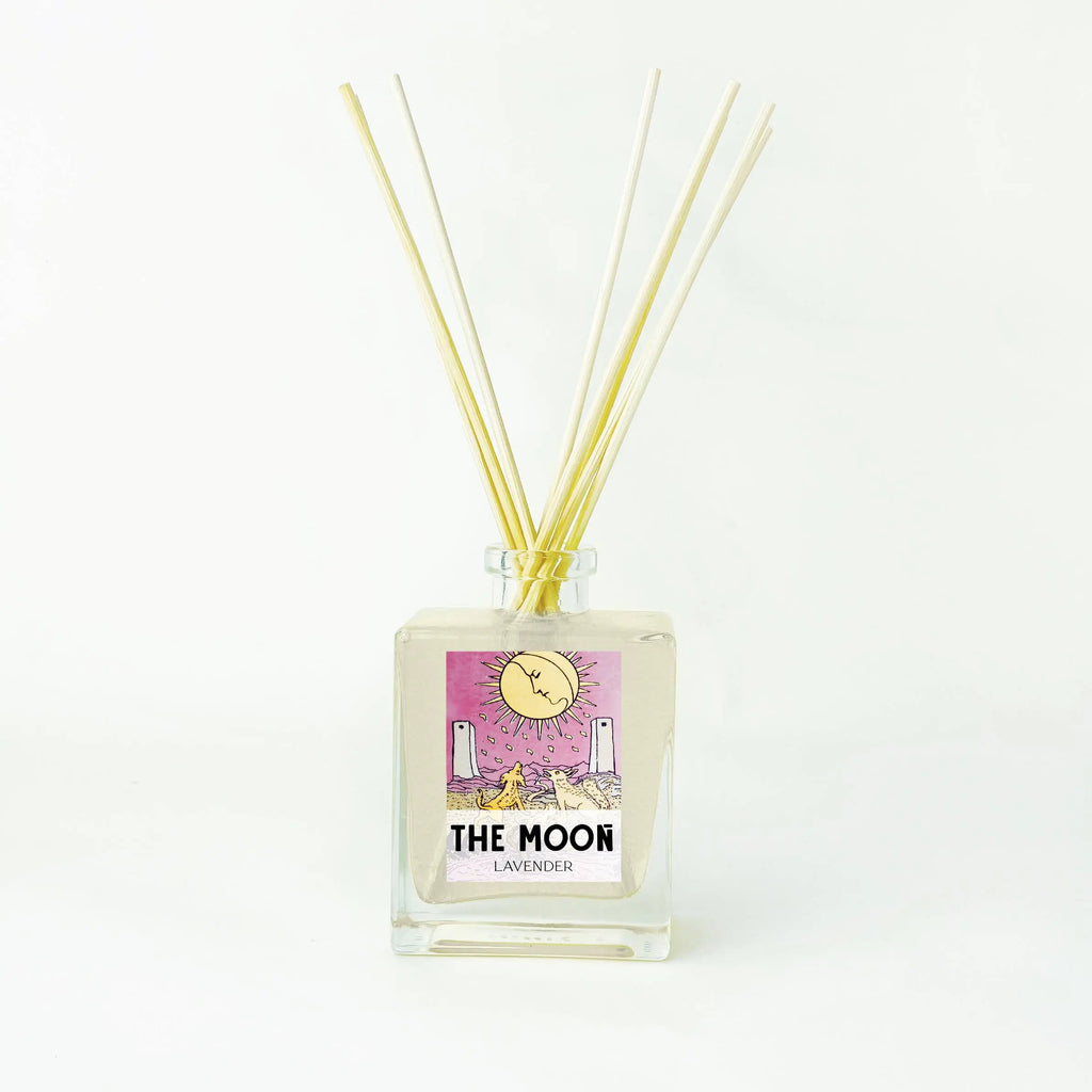 The Moon Tarot Card Home Reed Diffuser - Luna & Co. Soapery