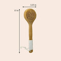 Vegan Bamboo Exfoliating Dry Brush | Skin Care Bestseller