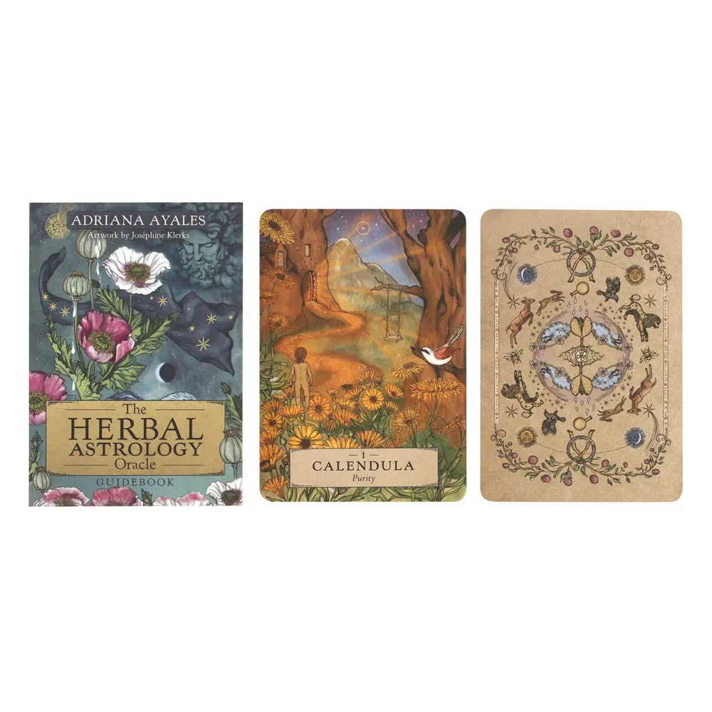 The Herbal Astrology Oracle Cards Something Different Wholesale