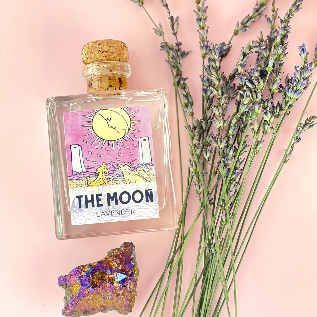 The Moon Tarot Card Home Reed Diffuser - Luna & Co. Soapery