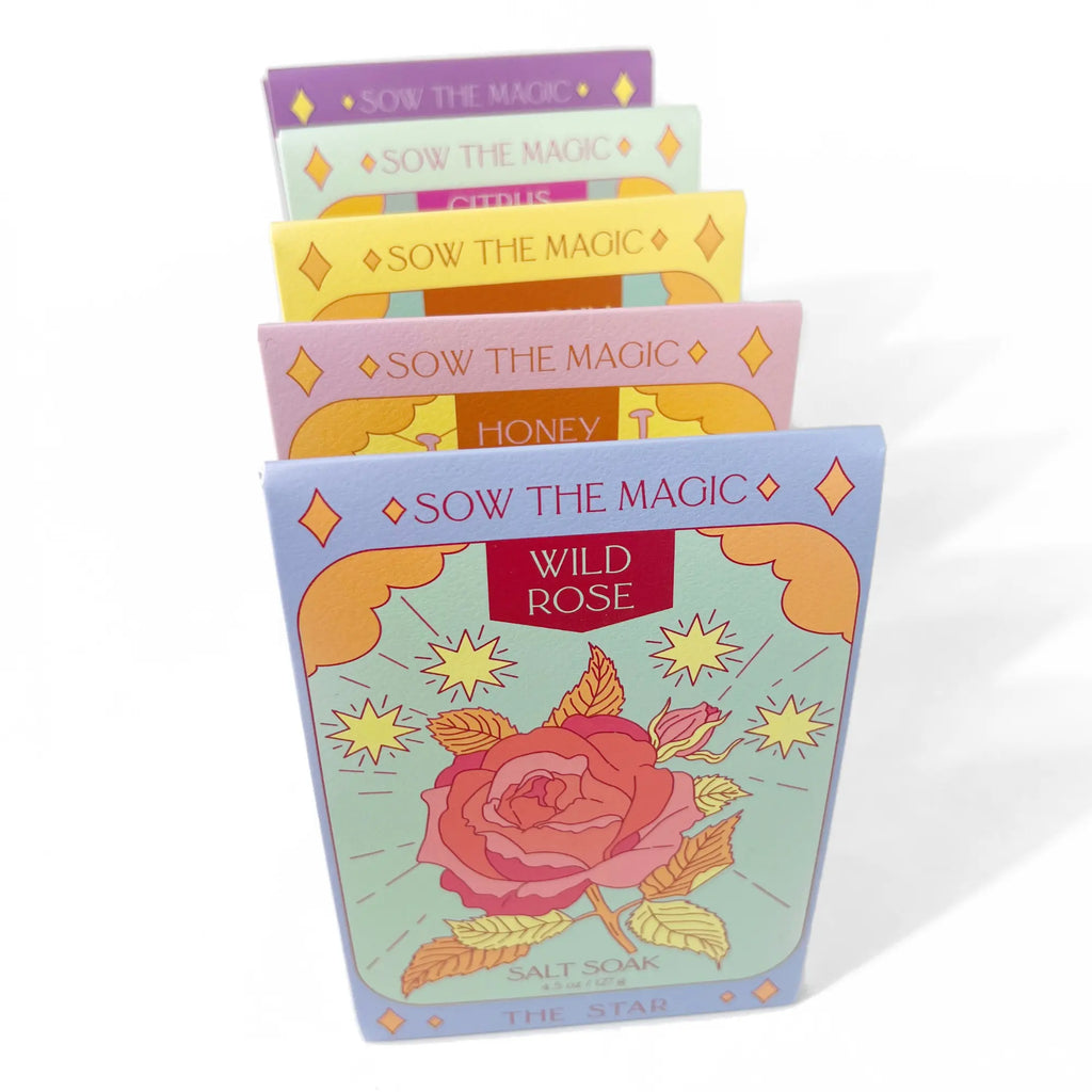 The Moon Salt Soak in Lavender Sow the Magic