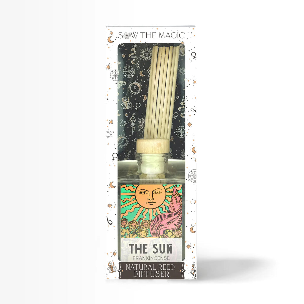 The Sun Tarot Card Home Reed Diffuser - Luna & Co. Soapery