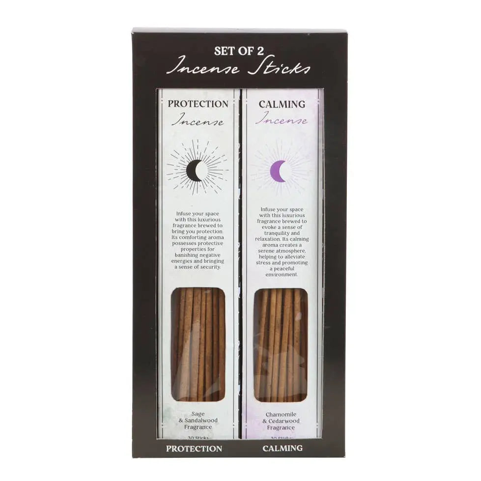 Set of 2 Calming & Protection Incense Stick Sets Something Different Wholesale