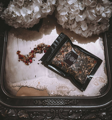 EnlightenMINT Marigold, Rose, Spearmint Green Tea Night Rituals Occult