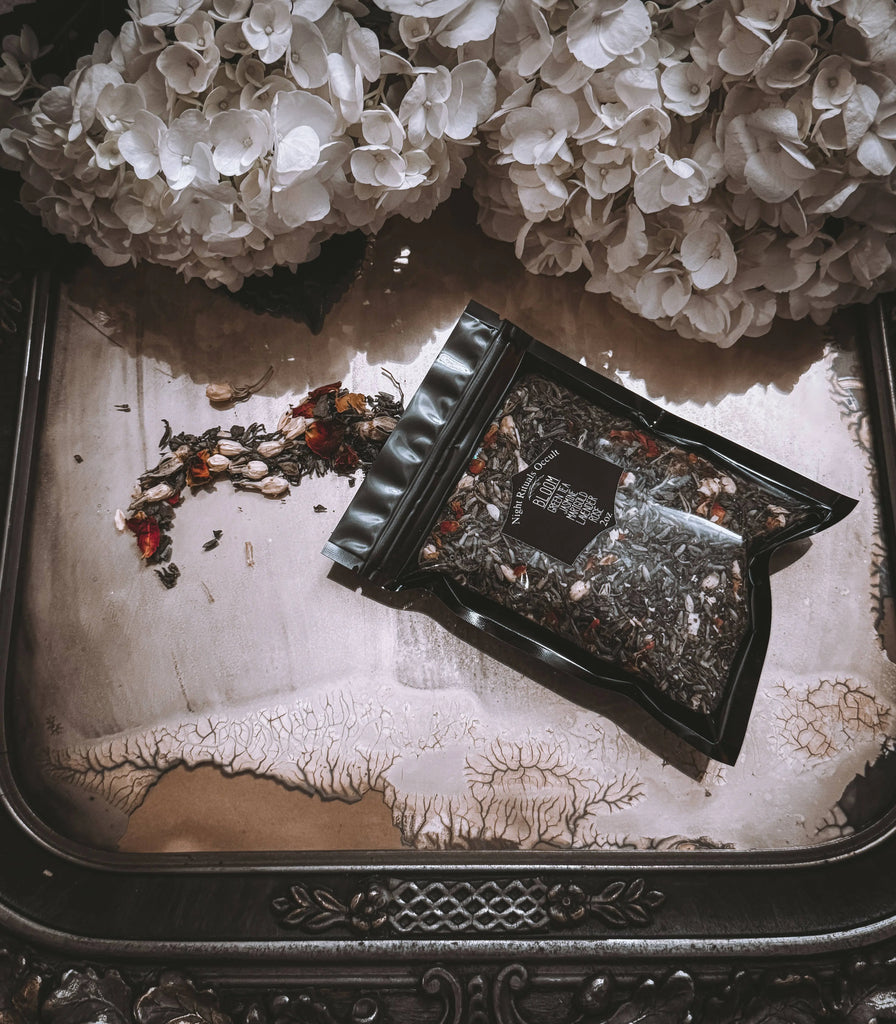 BLOOM Green Jasmine, Lavender, Marigold, Rose Tea Night Rituals Occult