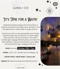 Celestial Resonance Sound Bath - October 24th 2026