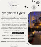 Celestial Resonance Sound Bath - October 24th 2026