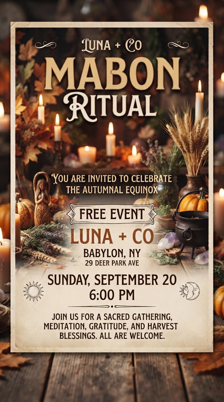 Mabon Ritual: Autumn Equinox Gathering