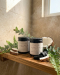 Coconut Charcoal & White Lava: Protection & Detox Scrub