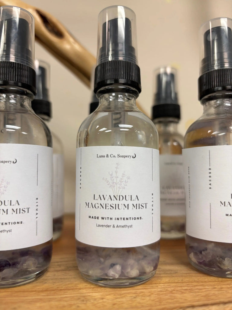 Lavendula Magnesium Oil Mist Luna & Co. Soapery
