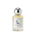 Perfume bottle labeled 'Aurora Solis' by Moon + Meadow on a white background