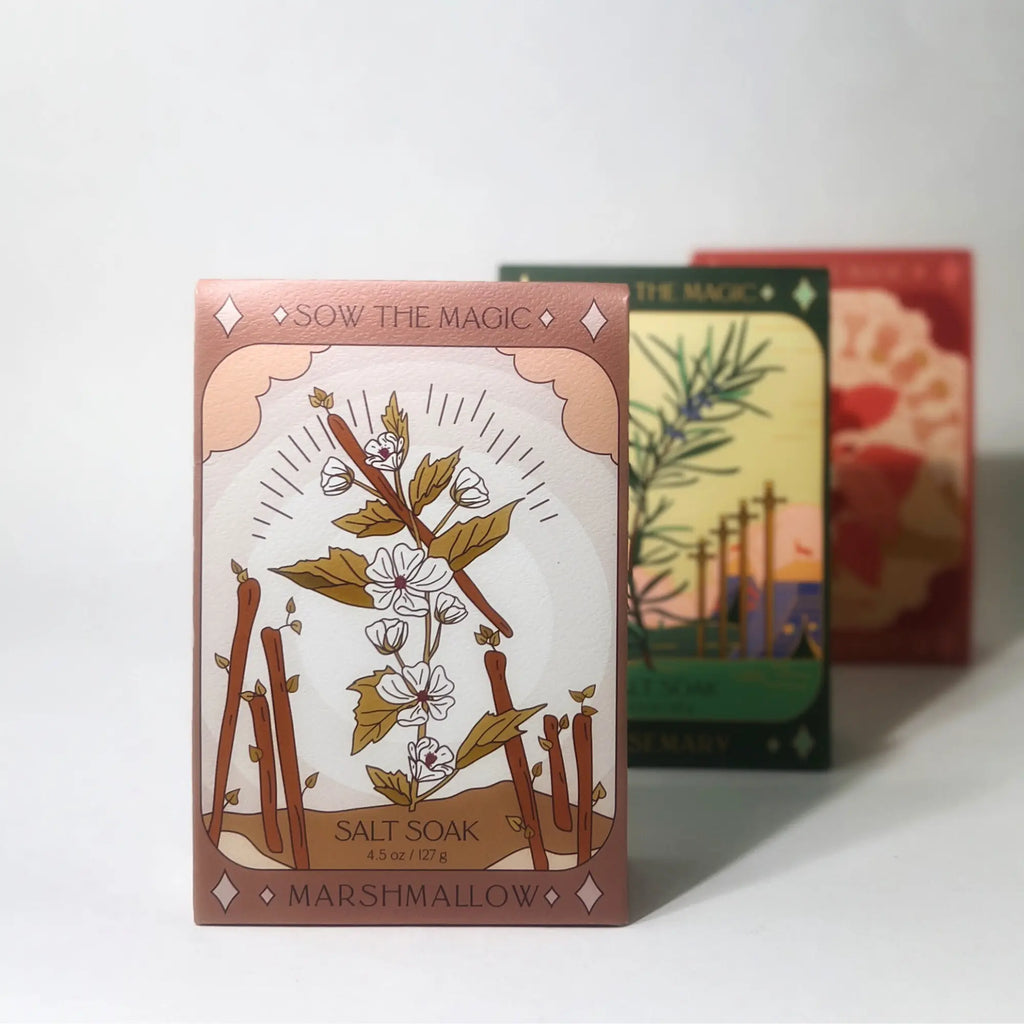 Rosemary Tarot Bath Salt Soak Sow the Magic