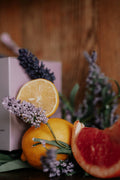 Flowering Lilac & Mimosa l Gold Lid Candle & Boutique Box