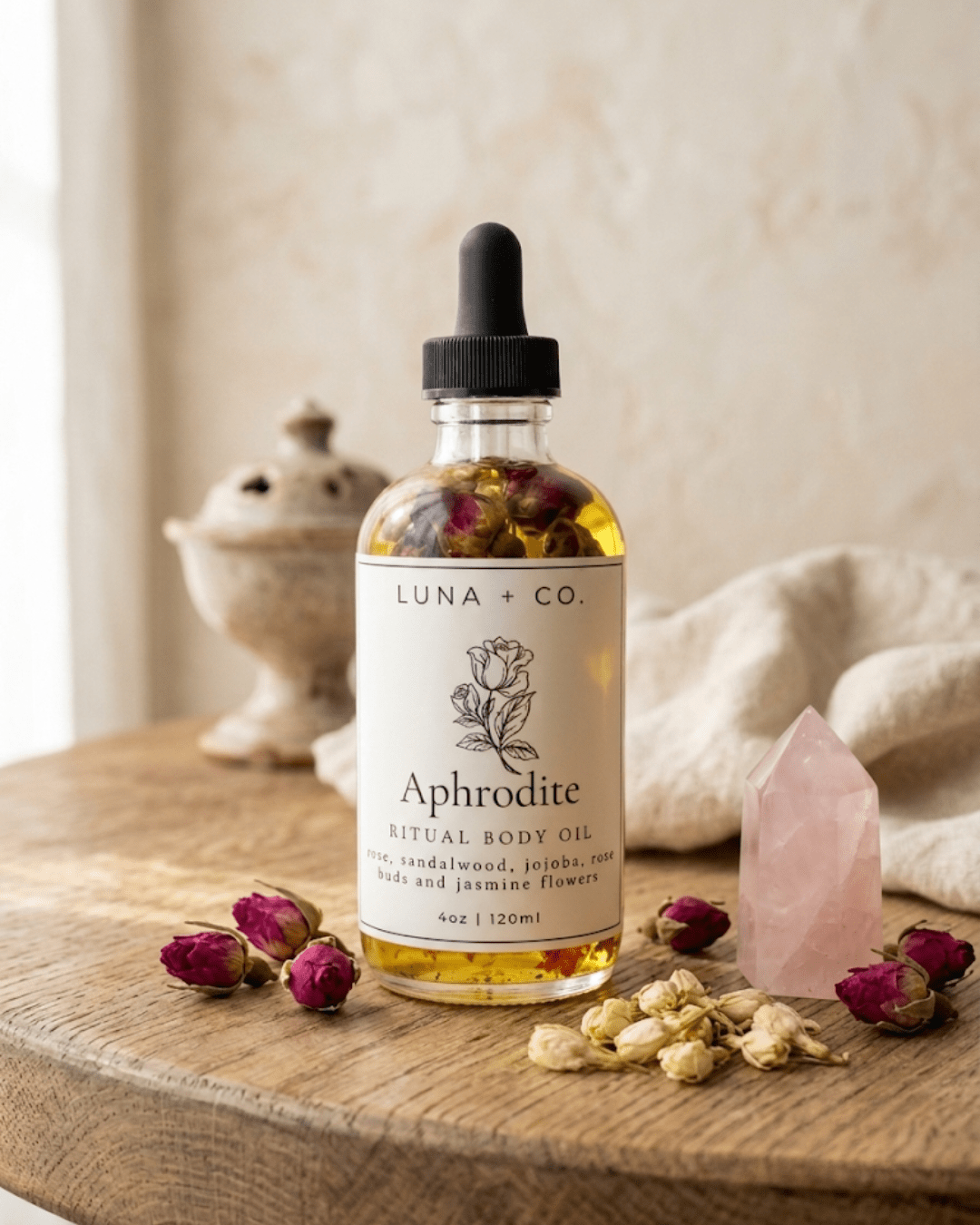 Aphrodite Body Oil - Luna & Co. SoaperyBody OilLuna & Co. SoaperyLuna & Co. Soapery