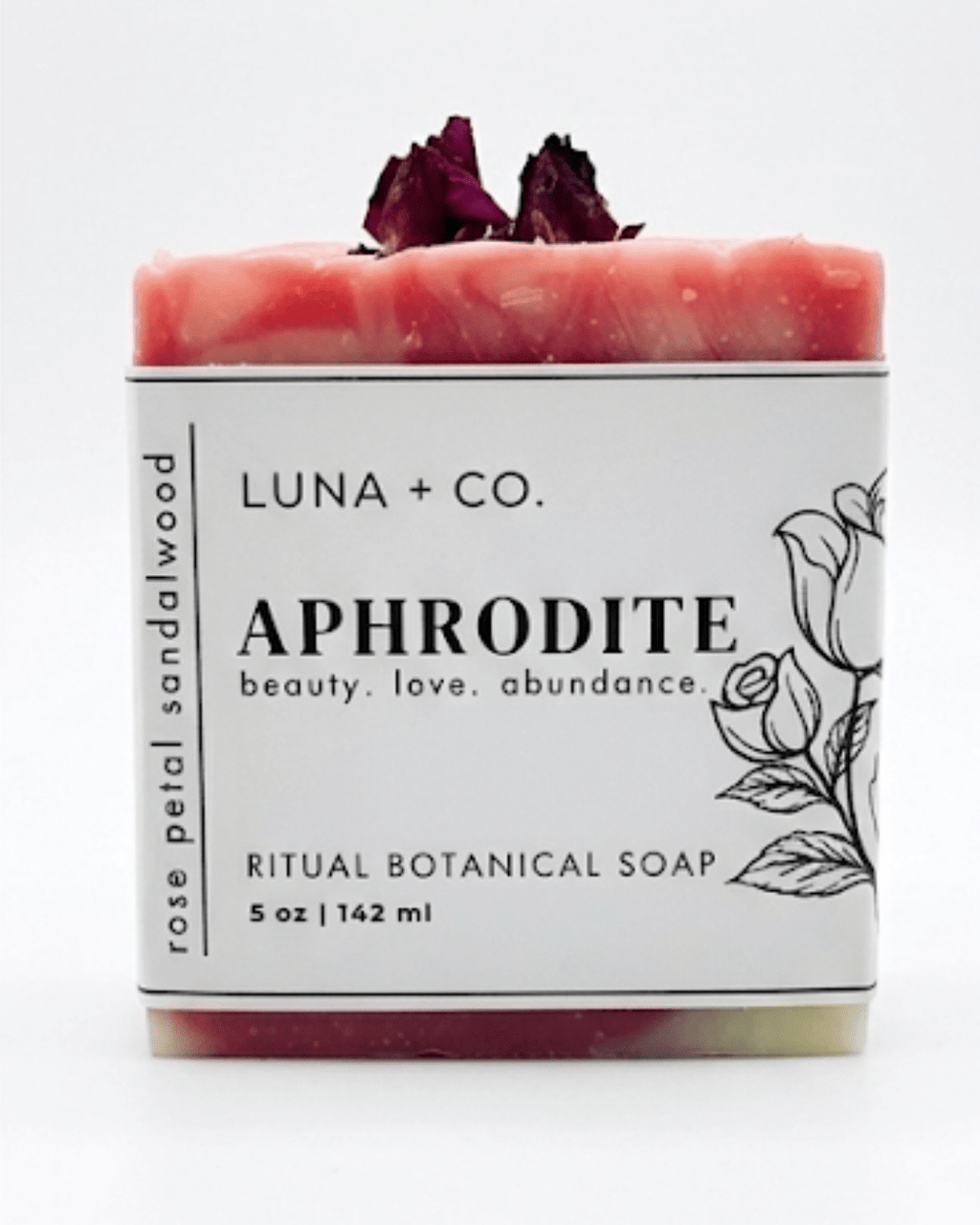 Aphrodite: Rose & Sandalwood Soap - Luna & Co. SoaperysoapLuna & Co. SoaperyLuna & Co. Soapery