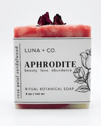 Aphrodite: Rose & Sandalwood Soap - Luna & Co. SoaperysoapLuna & Co. SoaperyLuna & Co. Soapery