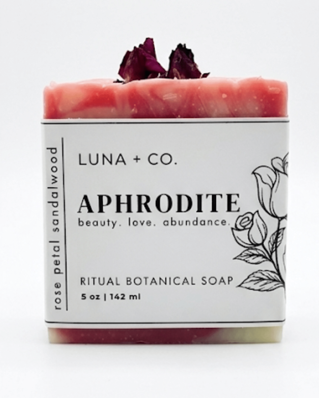 Aphrodite: Rose & Sandalwood Soap - Luna & Co. SoaperysoapLuna & Co. SoaperyLuna & Co. Soapery