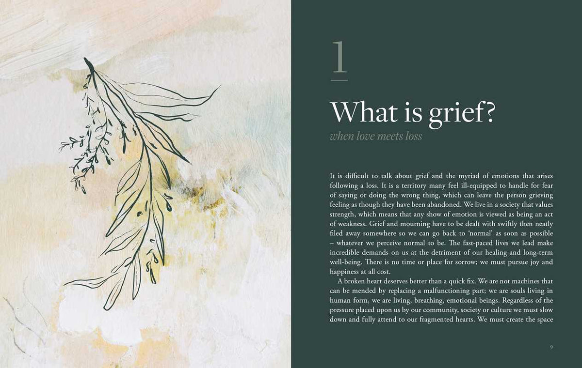 Art of Grieving by Corinne Laan: Hardcover; 208 pages / English - Luna & Co. SoaperyBookSimon & SchusterLuna & Co. Soapery