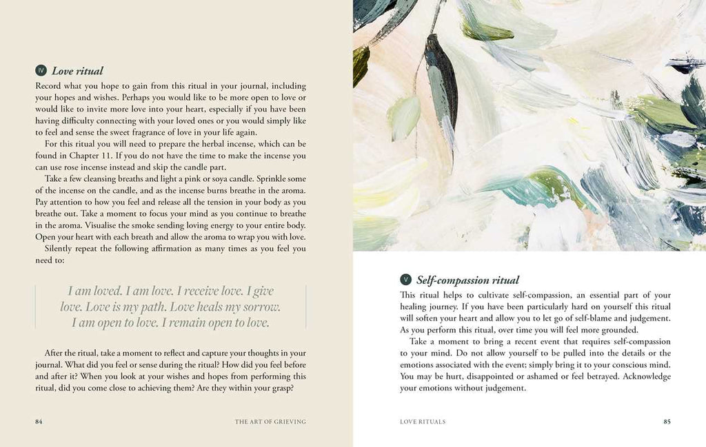 Art of Grieving by Corinne Laan: Hardcover; 208 pages / English - Luna & Co. SoaperyBookSimon & SchusterLuna & Co. Soapery