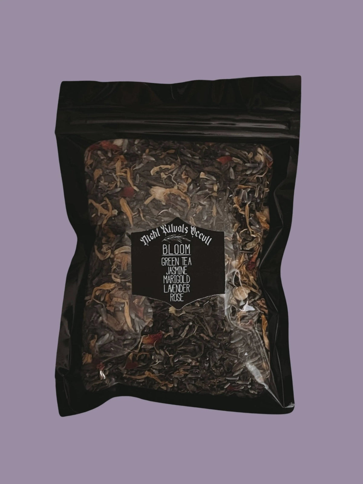 BLOOM Green Jasmine, Lavender, Marigold, Rose Tea - Luna & Co. SoaperyTeaNight Rituals OccultLuna & Co. Soapery