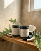 Coconut Charcoal & White Lava: Protection & Detox Scrub - Luna & Co. SoaperyScrubLuna & Co. SoaperyLuna & Co. Soapery