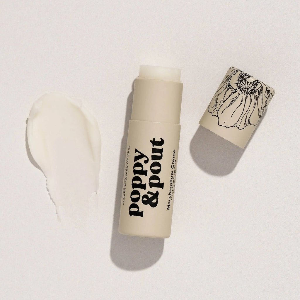 Lip Balm, Marshmallow Creme Poppy & Pout