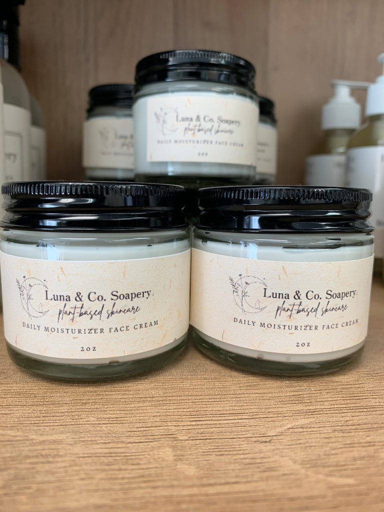 Daily Moisture Face Cream - Luna & Co. SoaperyLuna & Co. SoaperyLuna & Co. Soapery
