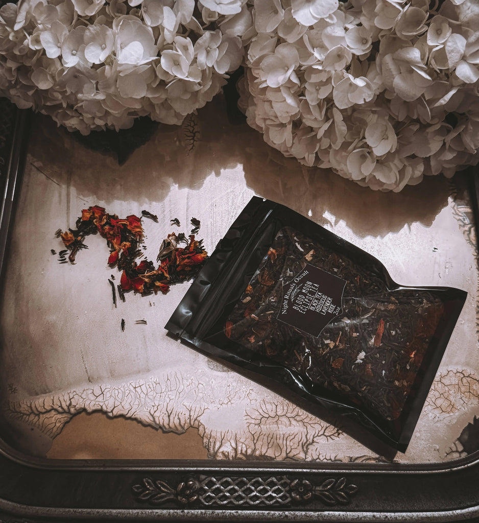 Blood Moon Eclipse Hibiscus Rose Tea Night Rituals Occult