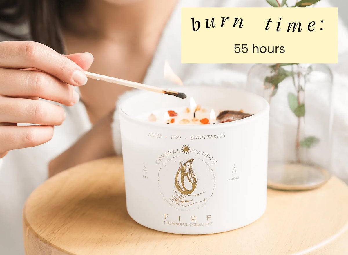 Fire Elements Candle 12oz - Luna & Co. SoaperyTHE MINDFUL COLLECTIVELuna & Co. Soapery