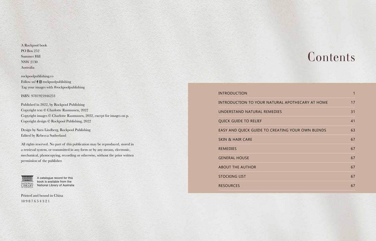 From Earth by Charlotte Rasmussen: Hardcover; 208 pages / English - Luna & Co. SoaperyBookSimon & SchusterLuna & Co. Soapery