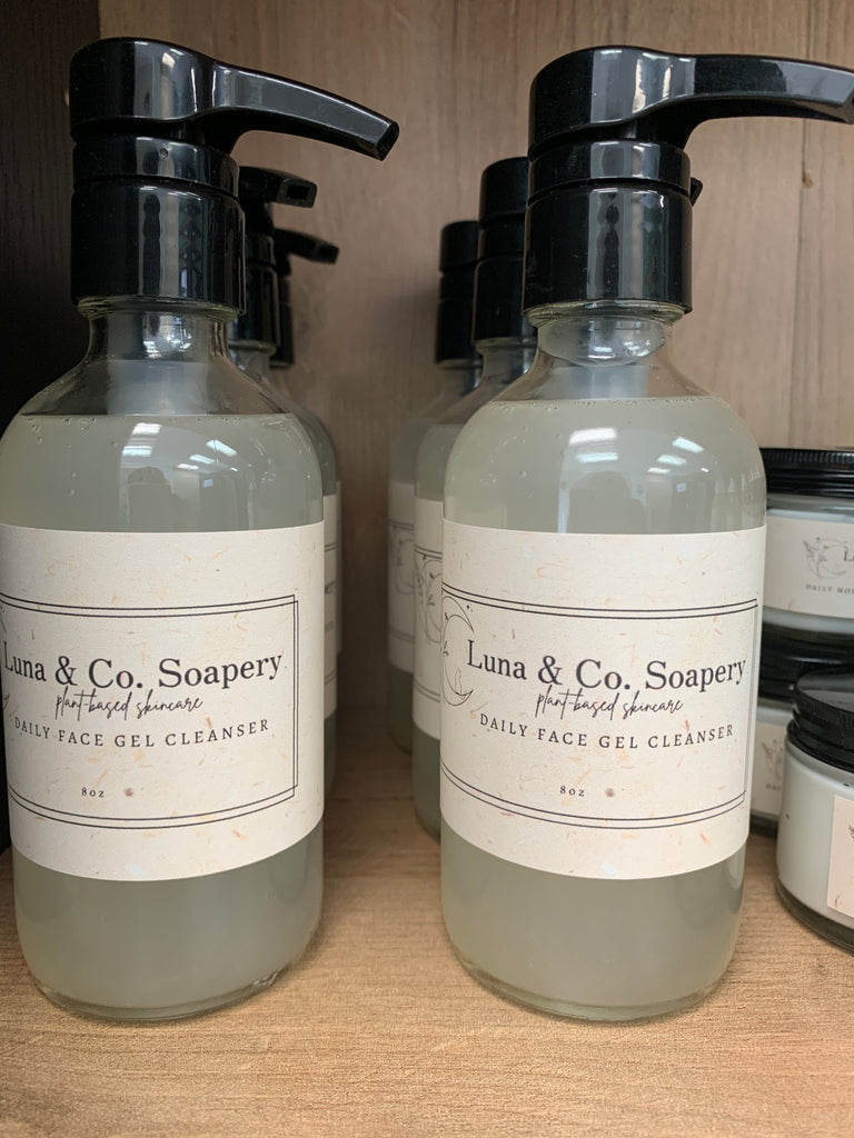 Gel Facial Cleansers - Luna & Co. SoaperyLuna & Co. SoaperyLuna & Co. Soapery