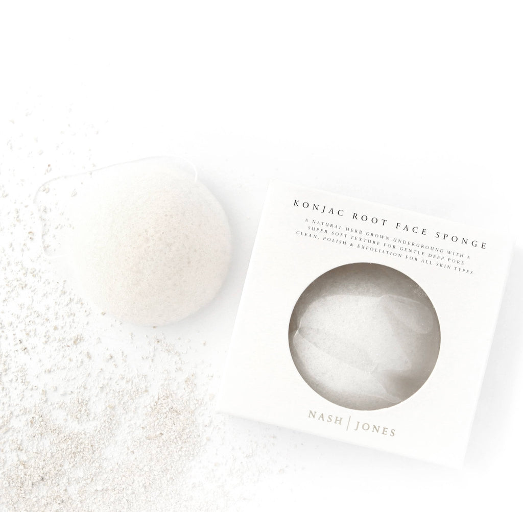 Konjac Exfoliation Sponges: Konjac Body - Luna & Co. SoaperyNash and JonesLuna & Co. Soapery