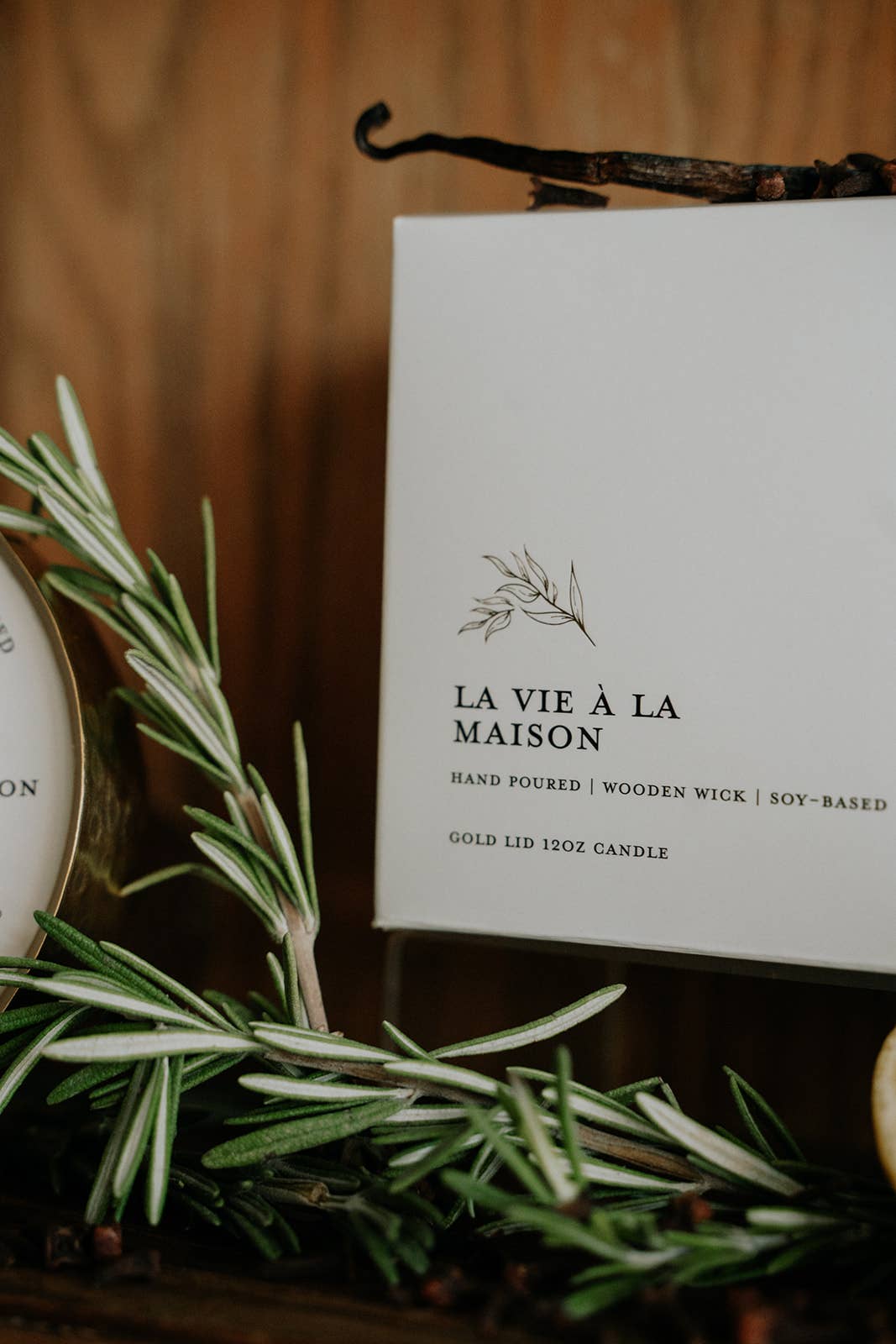 La Vie a La Maison/Golden Lid & Boutique Box - Luna & Co. SoaperyWoodsy HomelifeLuna & Co. Soapery