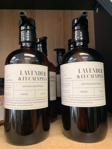 Lavender Eucalyptus body wash - Luna & Co. SoaperyLuna & Co. SoaperyLuna & Co. Soapery