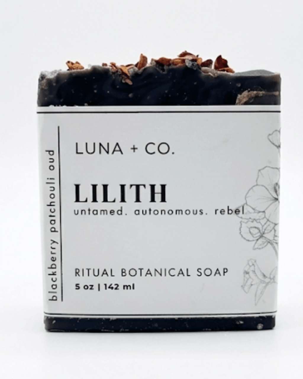Lilith: Blackberry Patchouli & Oud soap - Luna & Co. SoaperysoapLuna & Co. SoaperyLuna & Co. Soapery