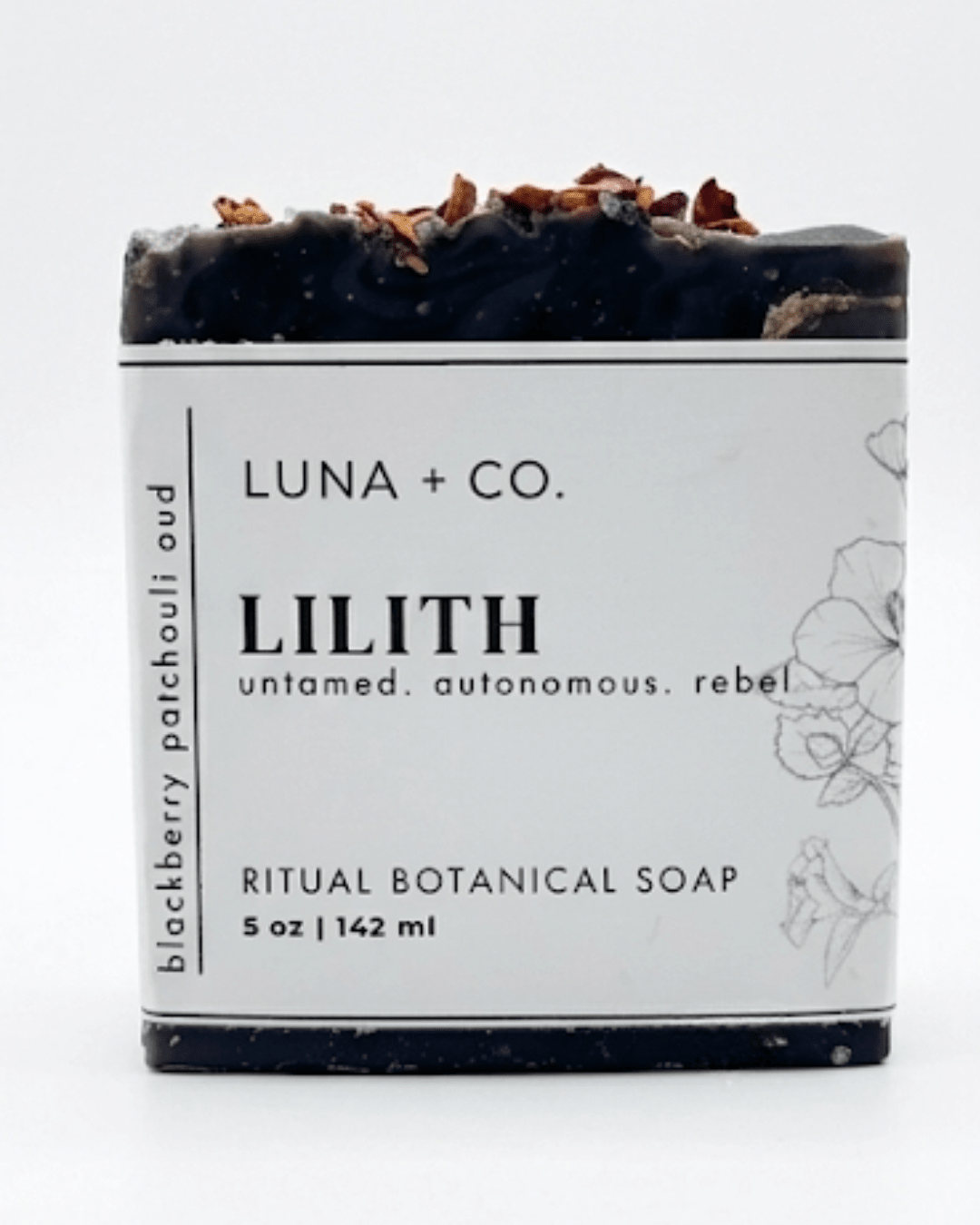 Lilith: Blackberry Patchouli & Oud soap - Luna & Co. SoaperysoapLuna & Co. SoaperyLuna & Co. Soapery