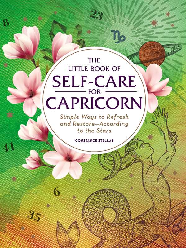 Little Book of Self - Care for Capricorn by Constance Stellas: Hardcover; 160 pages / English - Luna & Co. SoaperySimon & SchusterLuna & Co. Soapery