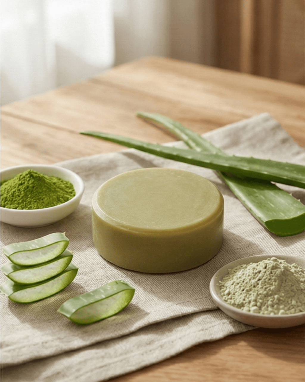 Matcha Face Bar - Luna & Co. SoaperysoapLuna & Co. SoaperyLuna & Co. Soapery