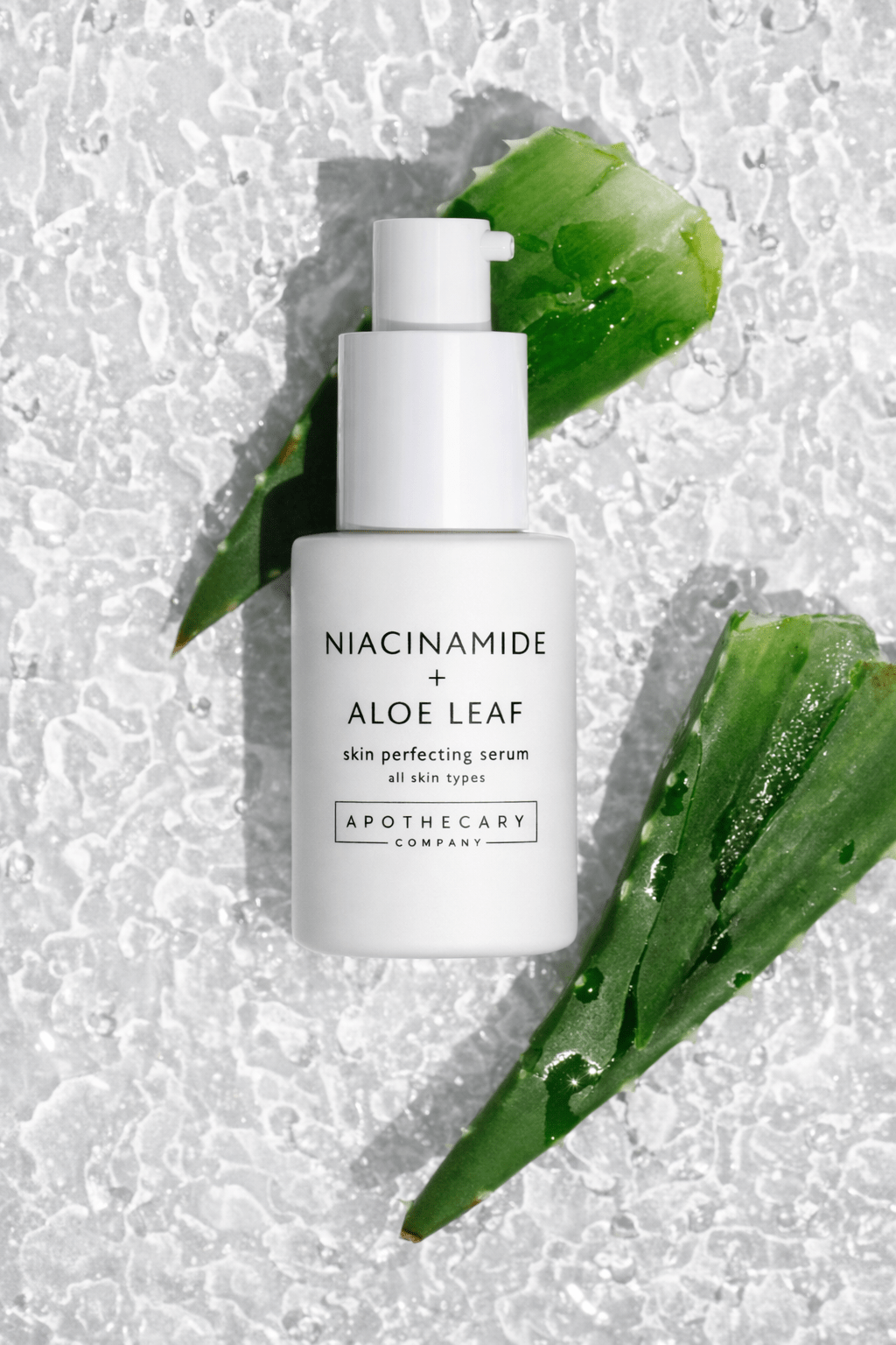Niacinamide + Aloe Leaf Skin Perfecting Serum - Luna & Co. SoaperyApothecary Co.Luna & Co. Soapery