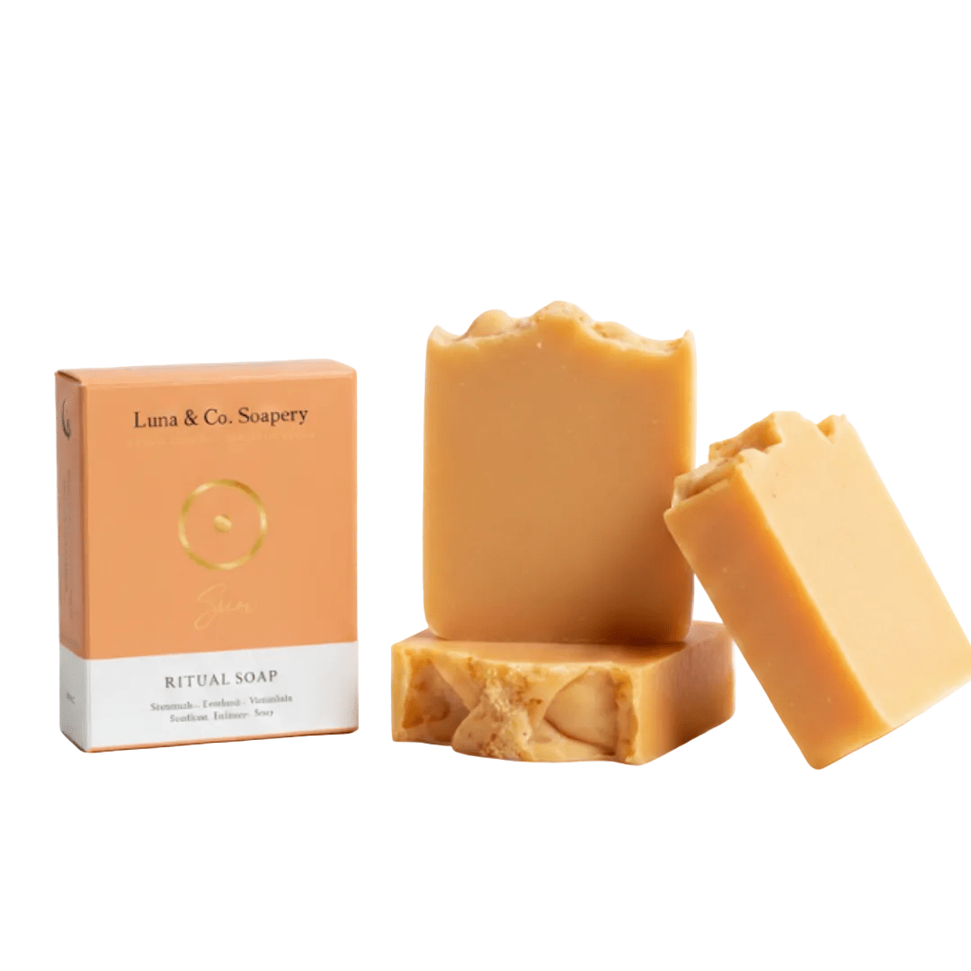 Orange, Frankincense & Juniper | Sun Soap - Luna & Co. SoaperysoapLuna & Co. SoaperyLuna & Co. Soapery