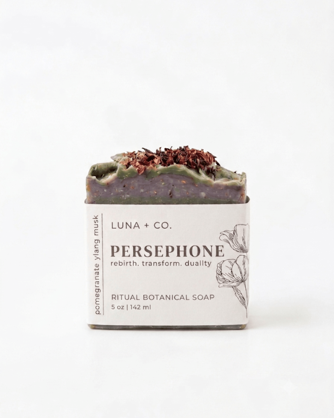 Persephone: Pomegranate Ylang Musk Soap - Luna & Co. SoaperysoapLuna & Co. SoaperyLuna & Co. Soapery