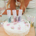 Poppy & Pout Lip Balm, Birthday Confetti Cake, Pink - Luna & Co. SoaperyLip BalmPoppy & PoutLuna & Co. Soapery
